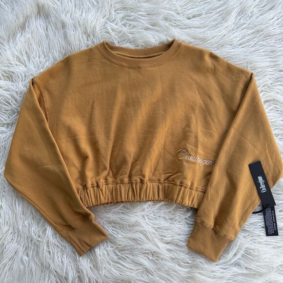 Civil Regime Sweaters - Civil Regime Cropped Sweatshirt Size Small